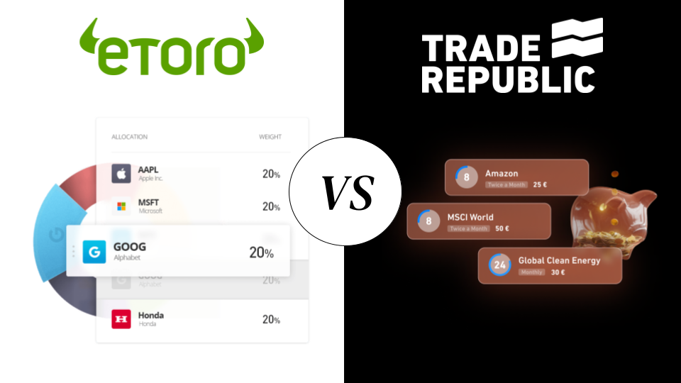 eToro vs Trade Republic – Quelle est la meilleure plateforme pour vous en 2025 ?